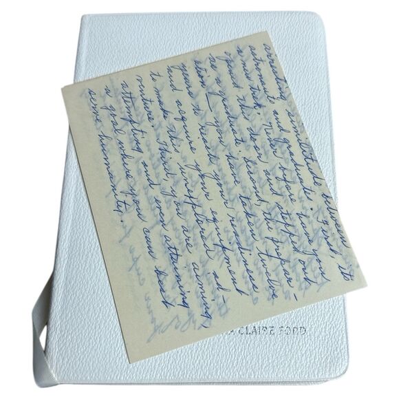 Cambridge Cameo Bible W75X 1969 White French Morocco Leather Gift Edition - Picture 7 of 7